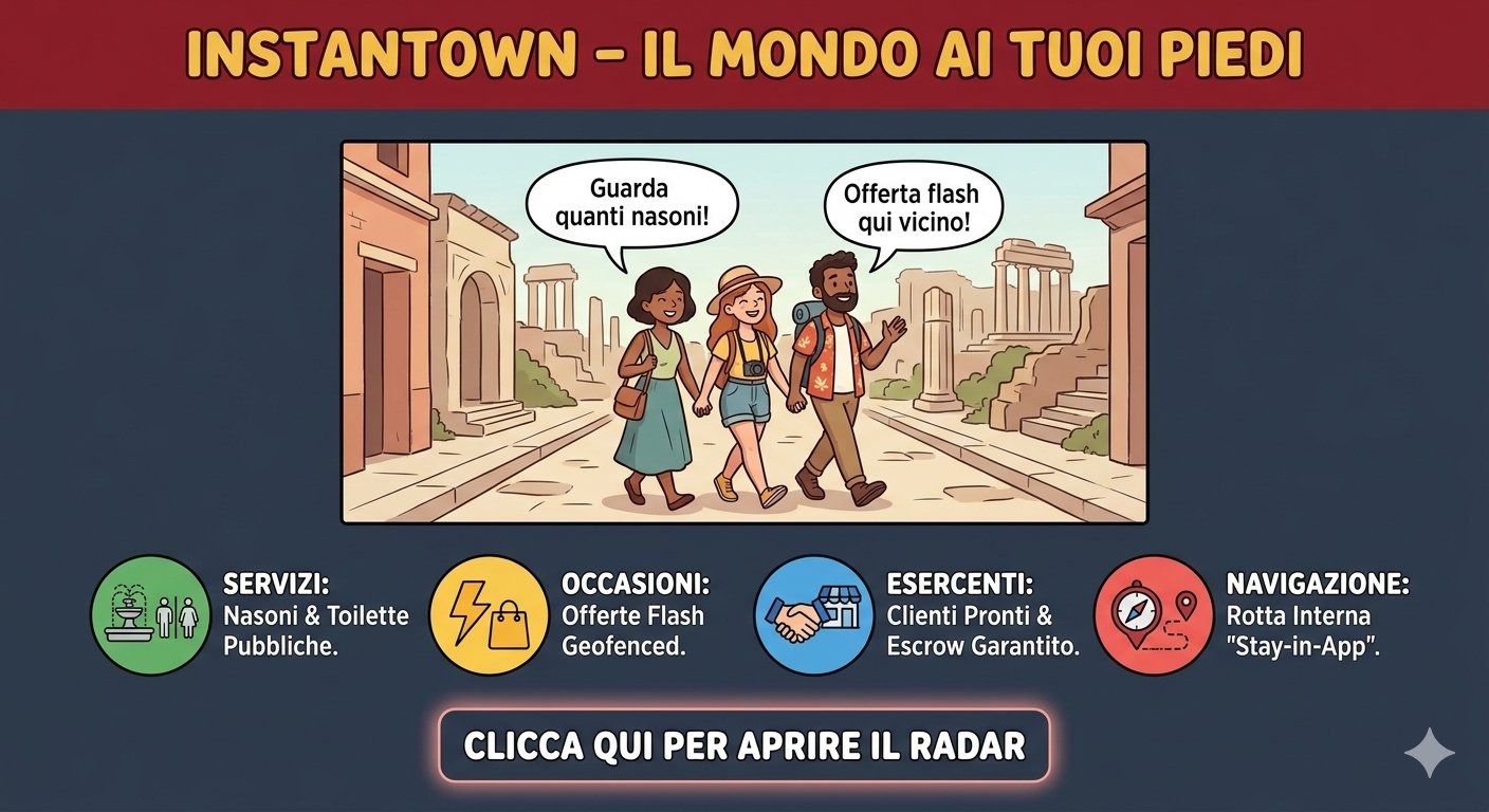 InstantTown — Il mondo ai tuoi piedi