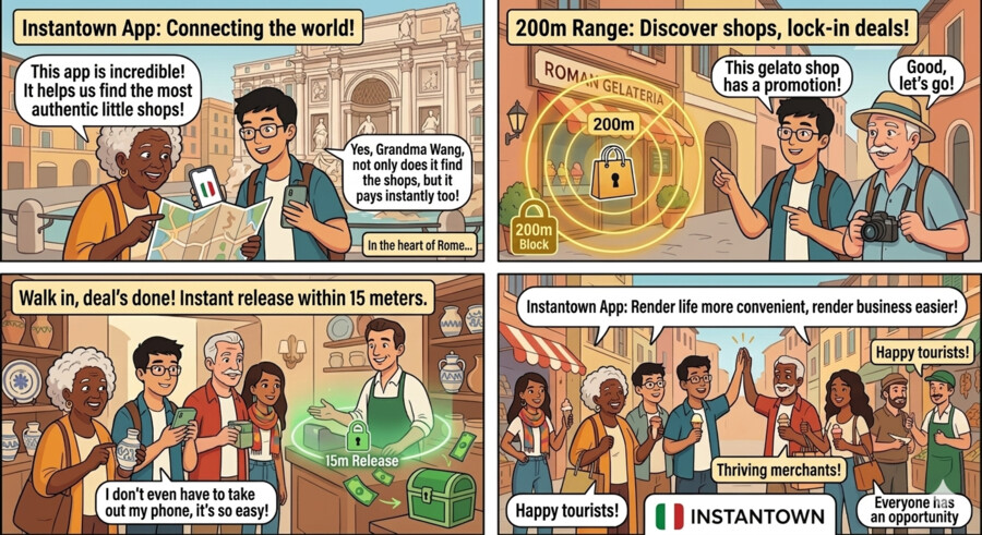 INSTANTOWN — How it works
