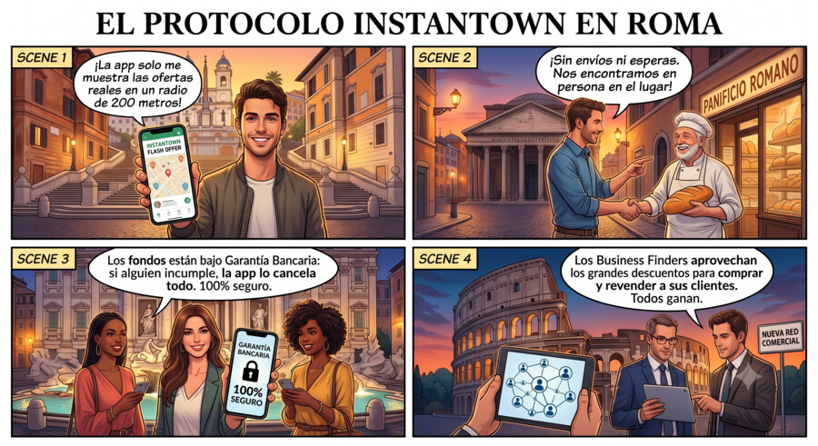 INSTANTOWN — Cómo funciona