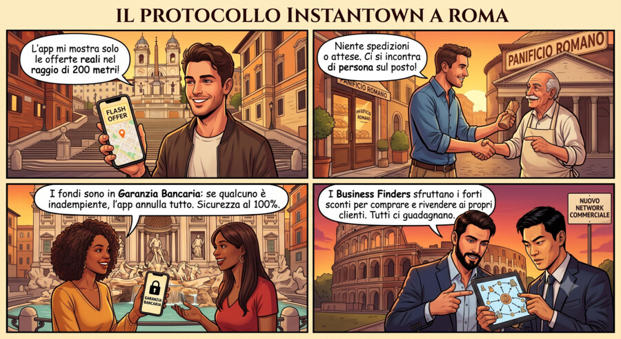 INSTANTOWN — Come funziona